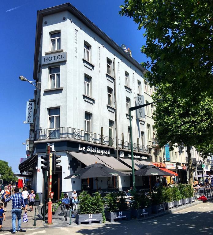 Hotel Stalingrad Brüssel Exterior foto